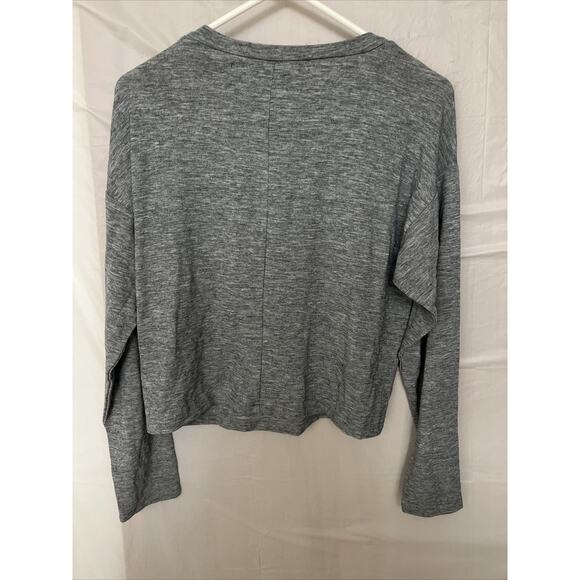 CODE X MODE Women’s Crewneck Short/Cropped Sweater Pullover Gray Size Medium NWT - Picture 8 of 9